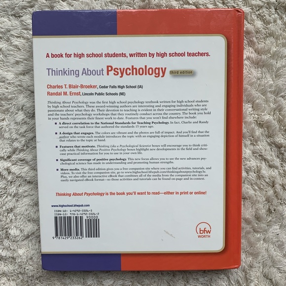 Psychology Textbook - Picture 2 of 4